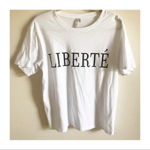 NWT white t-shirt by Banana Republic. Size s.